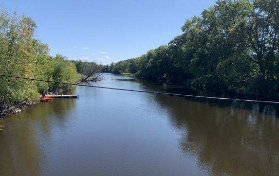 Wolf River Navarino, Shawano County, Wisconsin